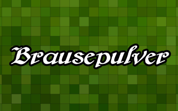 Brausepulver: A Creative Display Typeface