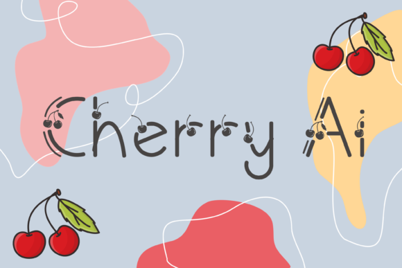 Cherry Ai: Sweet Decorative Font for Gorgeous Designs