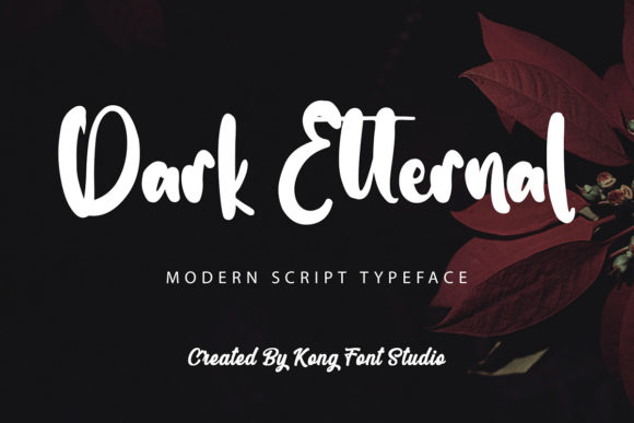 Dark Ethernal: A Modern Handwritten Script Font