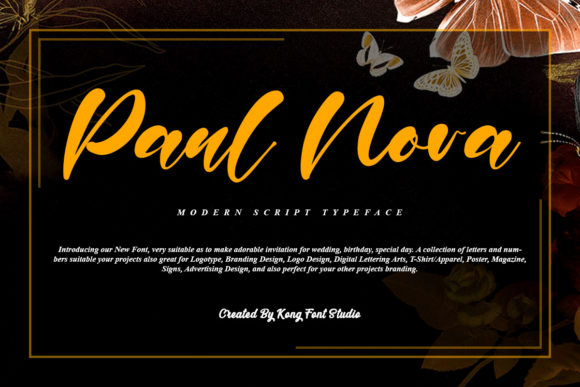 Discover Paul Nora: A Modern Handwritten Font for Creative Projects