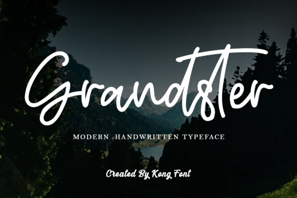 Discover the Playful Charm of the Grandster Script Font
