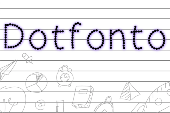 Dotfonto: A Creative Font for Learning and Design