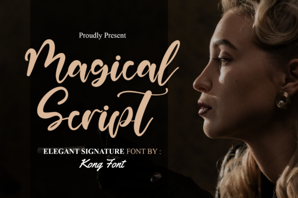 Magical Script: A Modern Font for Creative Designs