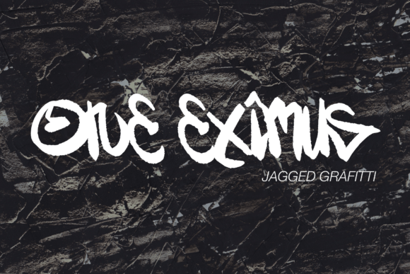 One Eximus: A Bold Display Font for Modern Design