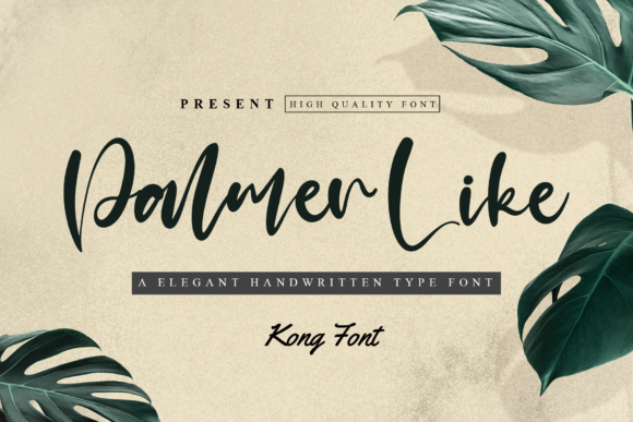 Palmer Like: A Playful Handwritten Script for Creative Design