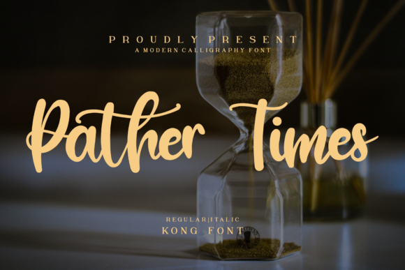 Pather Times: Modern Script Font for Elegant Designs