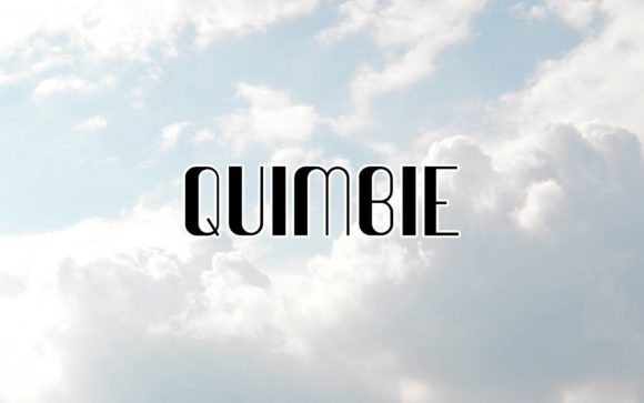 Quimbie: The Cool and Assertive Display Font