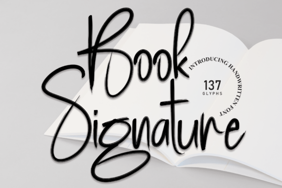 The Elegant Flow of Book Signature for Modern Design