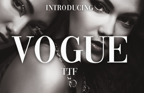 Vogue: A Typeface for Elegance and Impact