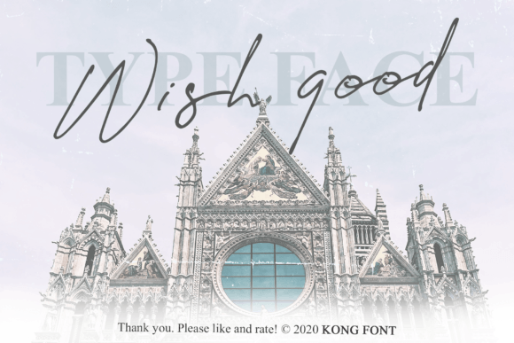 Wish Good: A Playful Handwritten Script Font